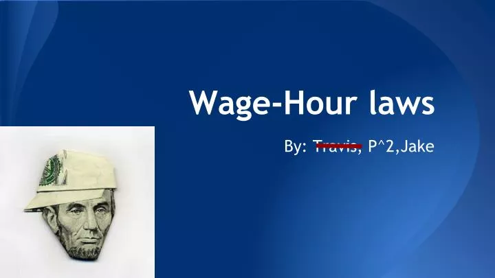 wage hour laws