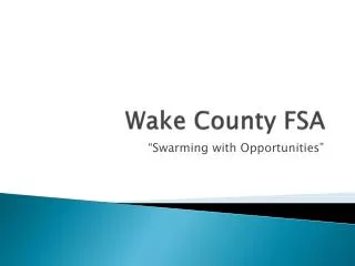 Wake County FSA
