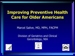 Improving Preventive Health Care for Older Americans