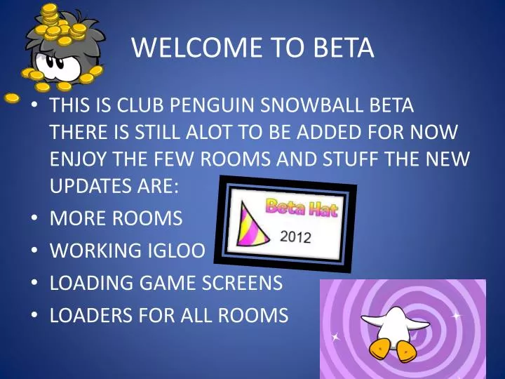 welcome to beta