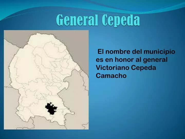 general cepeda