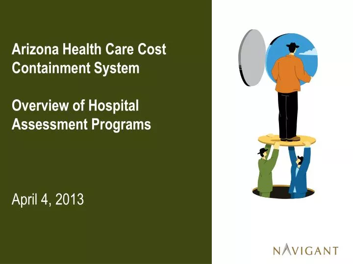 arizona health care cost containment system overview of hospital assessment programs april 4 2013