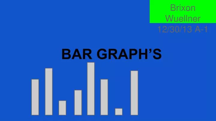bar graph s