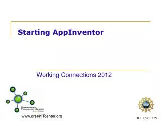 Starting AppInventor