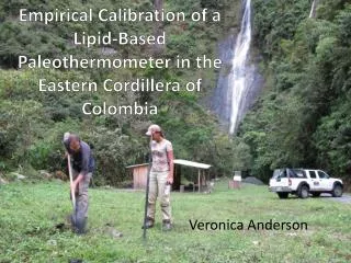 Empirical Calibration of a Lipid-Based Paleothermometer in the Eastern Cordillera of Colombia