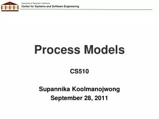 Process Models