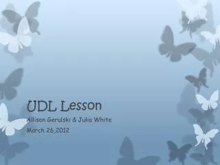 UDL Lesson