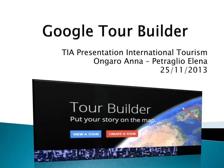 google tour builder