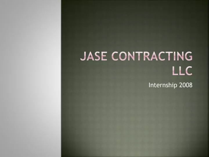 jase contracting llc