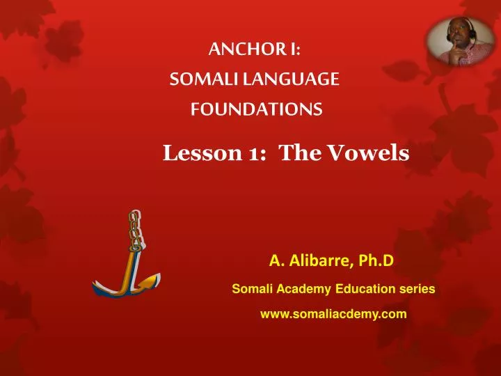 lesson 1 the vowels