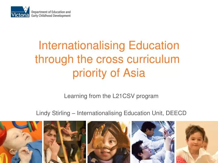 internationalising education through the cross curriculum priority of asia