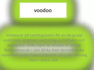 voodoo