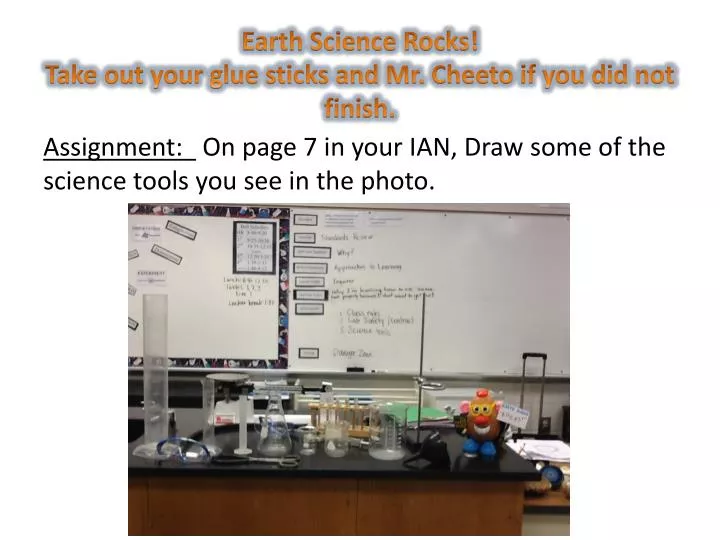 earth science rocks take out your glue sticks and mr cheeto if you did not finish