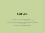 Cast Care - slide 1