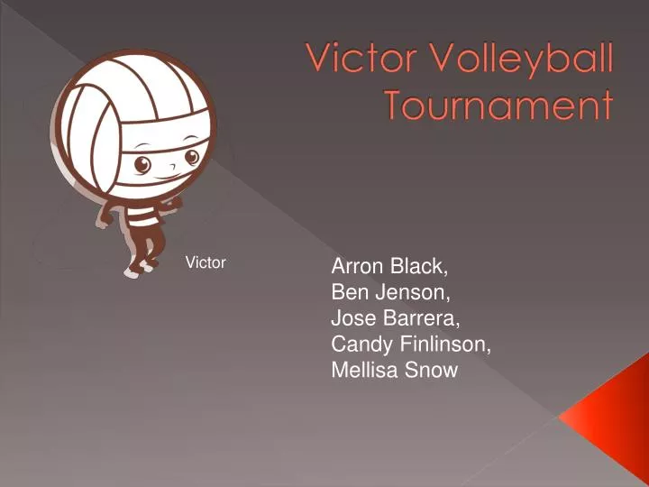 victor volleyball tournament