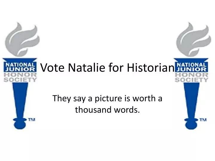 vote natalie for historian