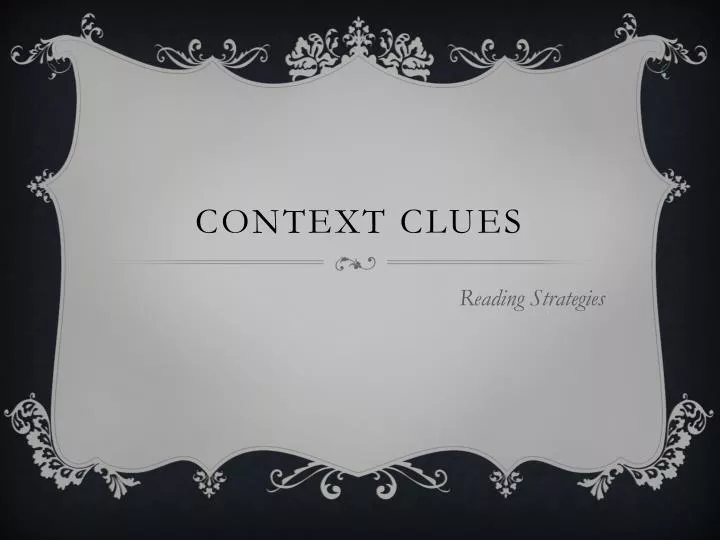 context clues