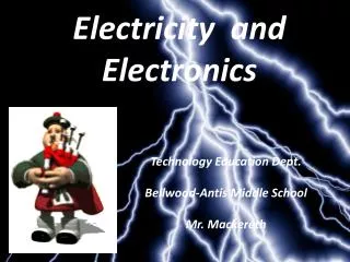 Electricity and Electronics