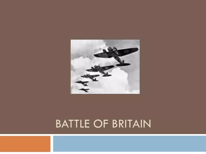 battle of britain