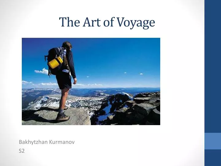 the art of voyage