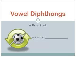 Vowel Diphthongs