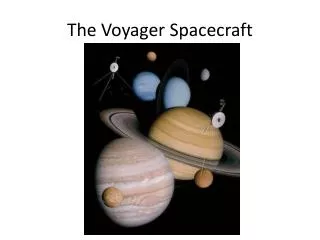 the voyager spacecraft
