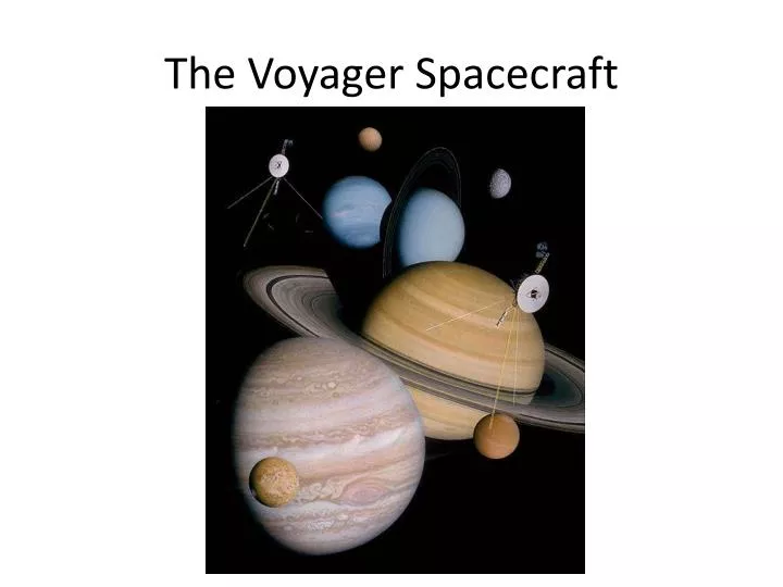 the voyager spacecraft