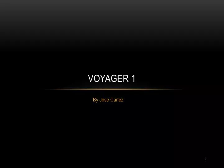 voyager 1