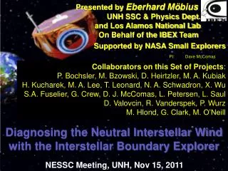 Diagnosing the Neutral Interstellar Wind with the Interstellar Boundary Explorer