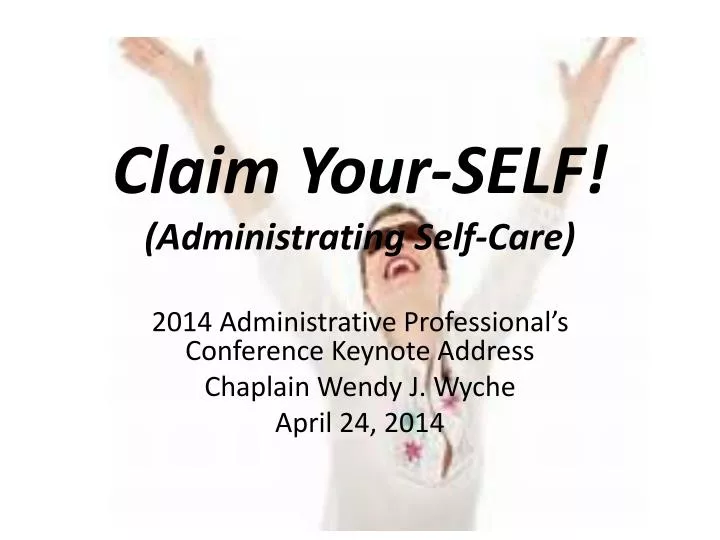 claim your self administrating self care