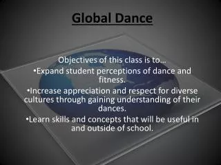 Global Dance