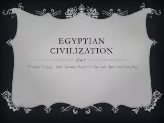 Egyptian Civilization