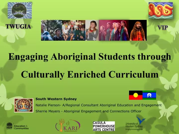 engaging aboriginal students through culturally enriched curriculum