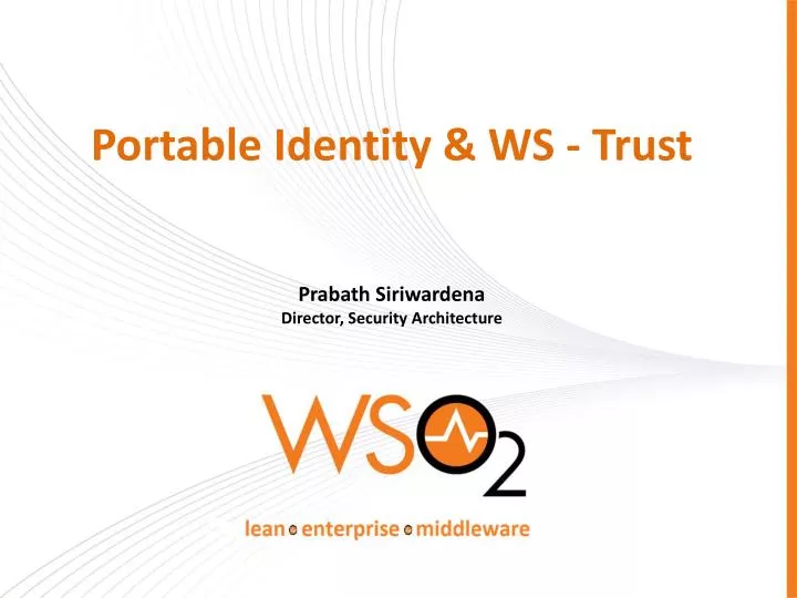 portable identity ws trust