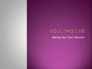 Volcano Lab