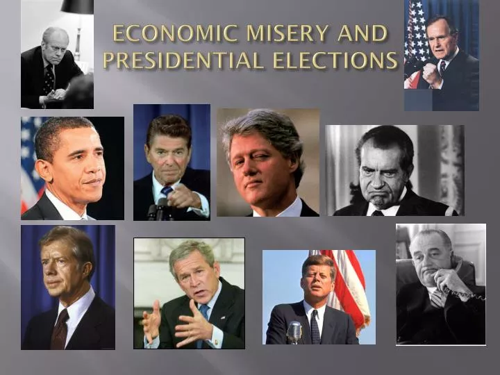 economic misery and presidential elections