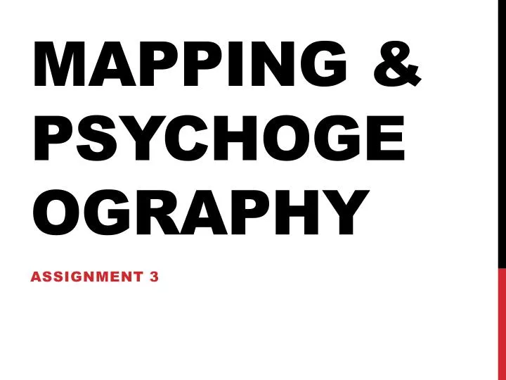 mapping psychogeography