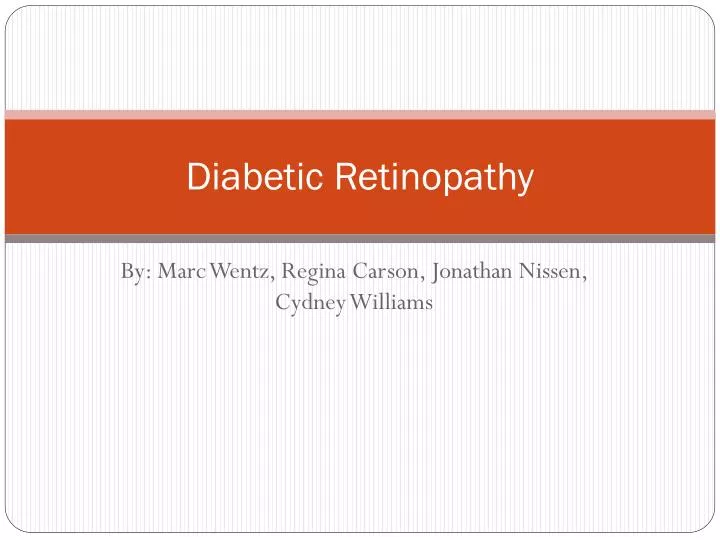 diabetic retinopathy