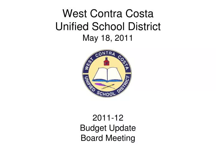 west contra costa unified school district may 18 2011