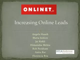 Increasing Online Leads