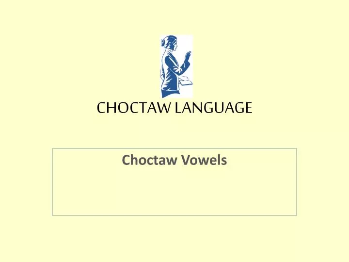 choctaw language