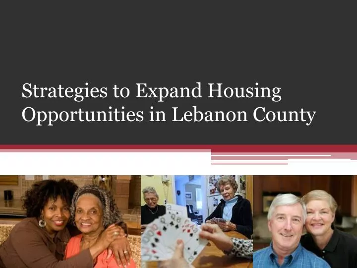 strategies to expand housing opportunities in lebanon county