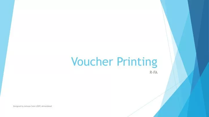 voucher printing
