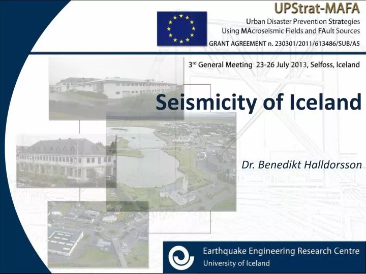 seismicity of iceland