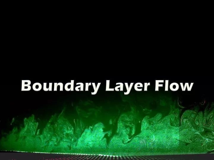 boundary layer flow