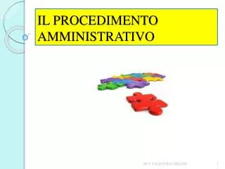 il procedimento amministrativo