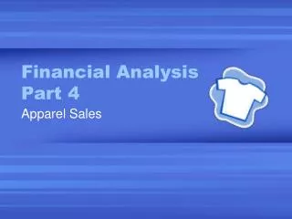 Financial Analysis Part 4