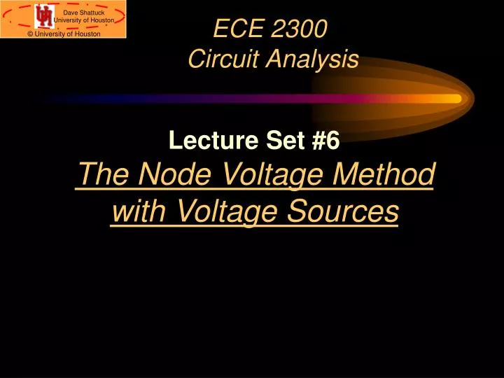 ece 2300 circuit analysis