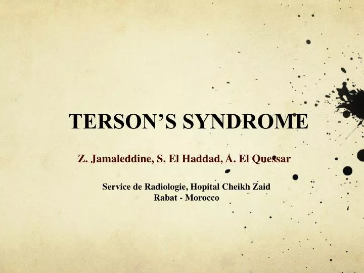 terson s syndrome