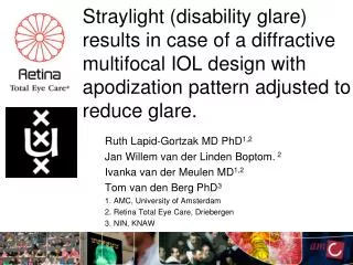 Ruth Lapid-Gortzak MD PhD 1,2 Jan Willem van der Linden Boptom . 2